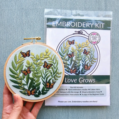 Embroidery Kits by Jessica Long Embroidery