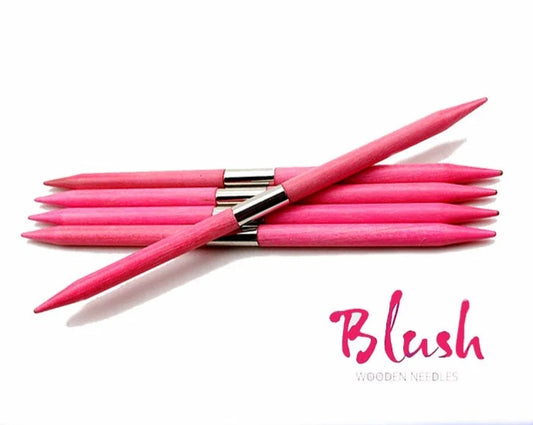 LYKKE Blush birch double pointed knitting needles