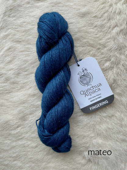 quechua alpaca fingering yarn mateo