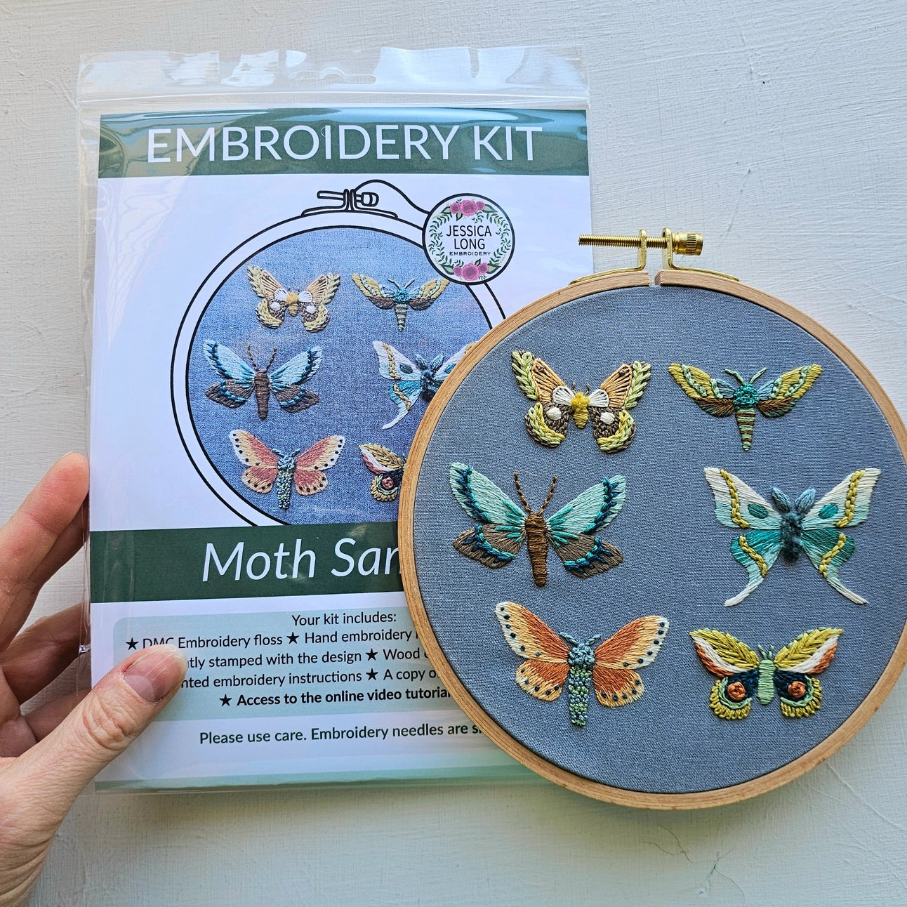 Embroidery Kits by Jessica Long Embroidery