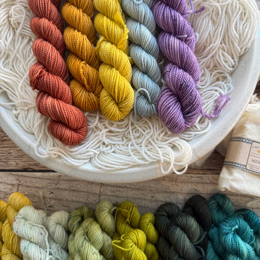 ontheround Nimble Sock Mini Skeins