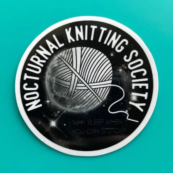 Vinyl Knitting Stickers by Comma Craft Co.