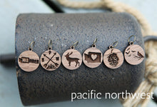 Load image into Gallery viewer, Sunrise Grove Wood Stitch Markers
