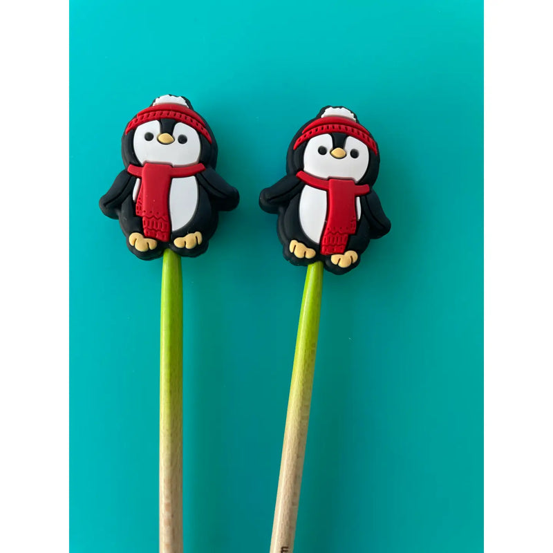 penguin with scarf & hat