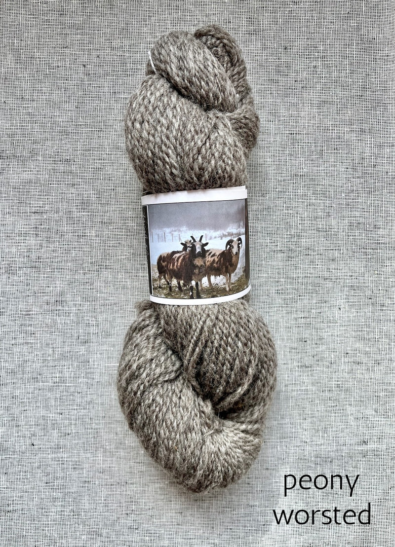 worsted :: peony