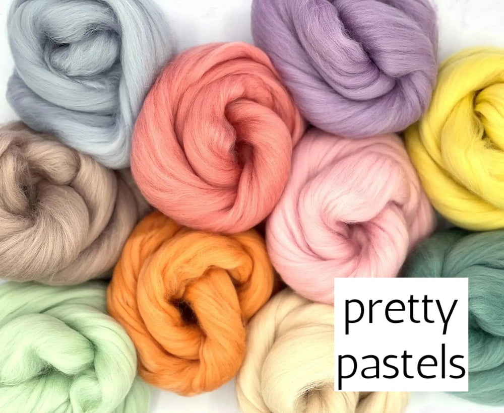 World of Wool Roving Bundles