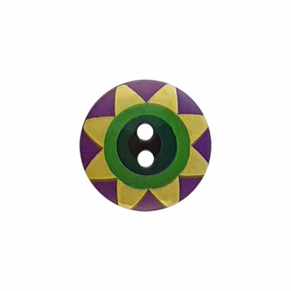 purple background with yellow and green