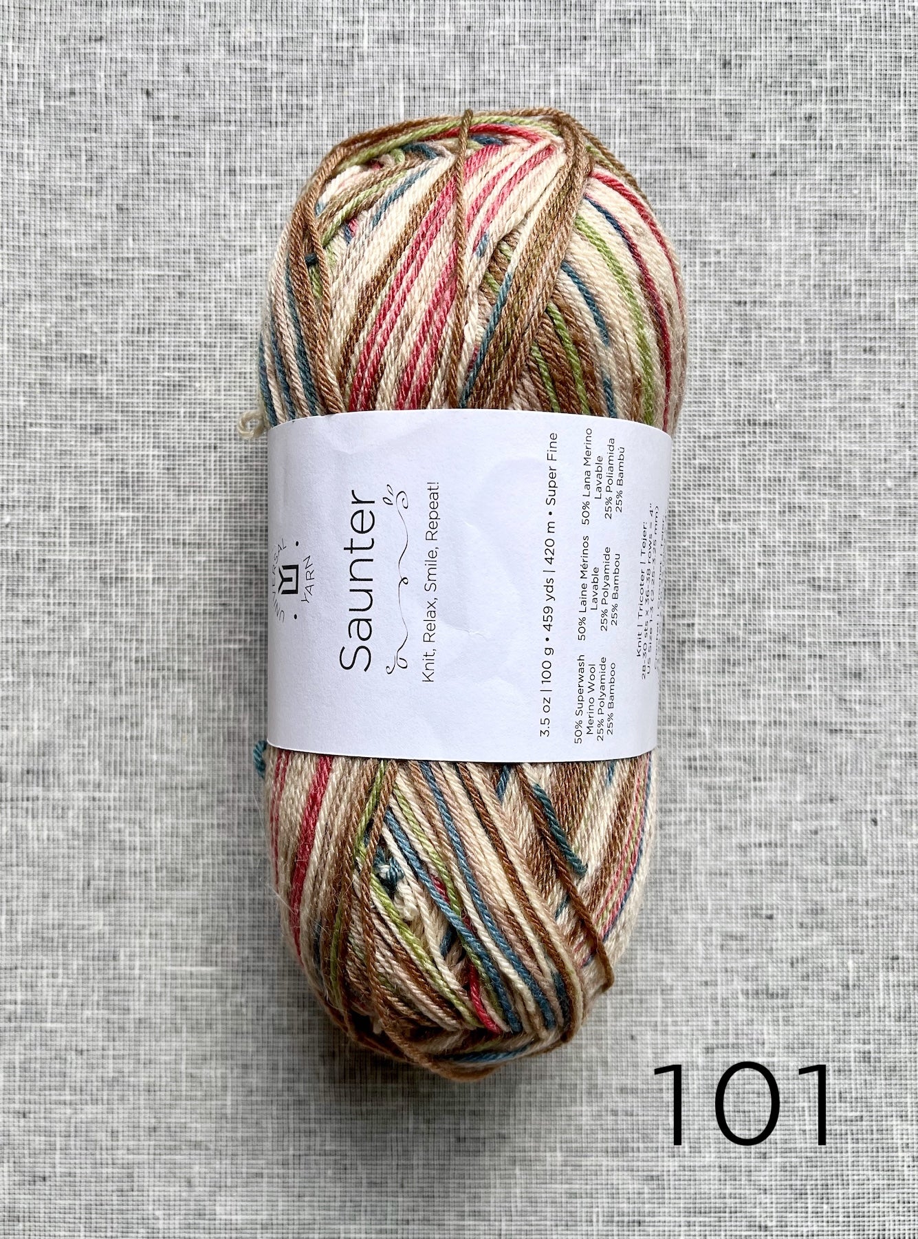 Saunter sock yarn