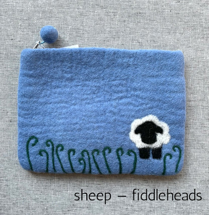 Felted Needle Cases by Frabjous Fibers
