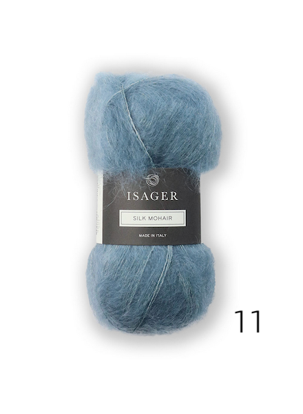 Silk Mohair by Isager (lace)