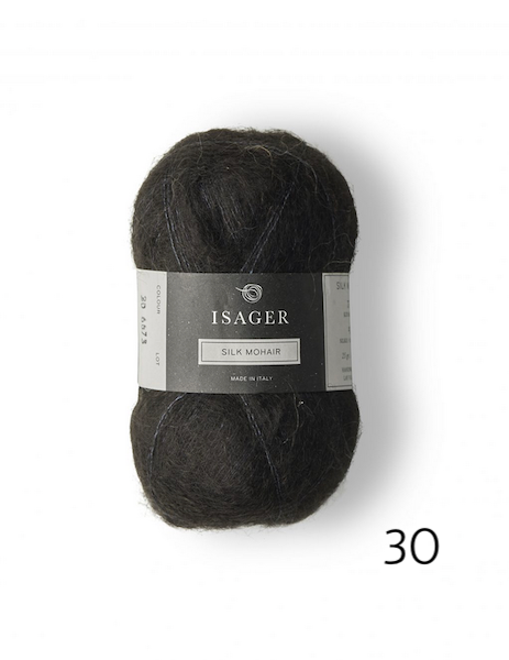 Silk Mohair by Isager (lace)