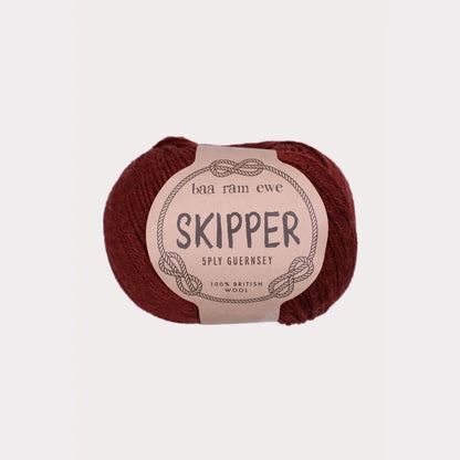 Skipper 5ply Guernsey by baa ram ewe (sport/dk)