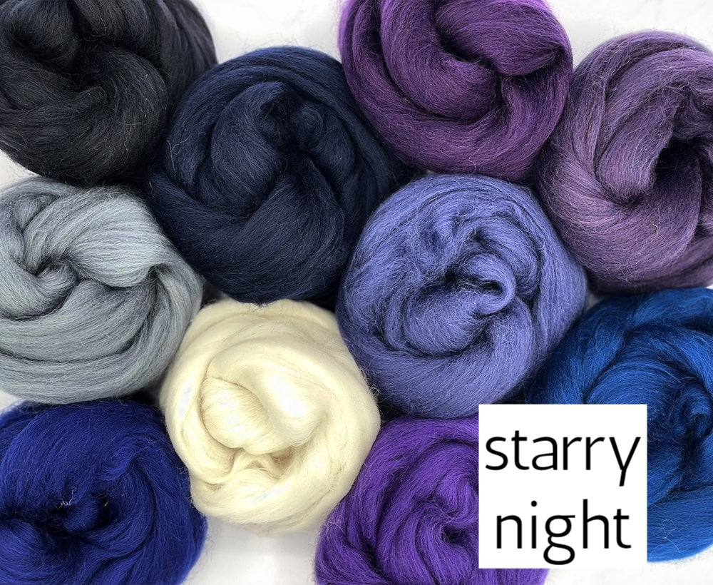 World of Wool Roving Bundles