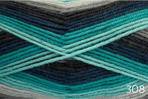 Deluxe Stripes by Universal (worsted)