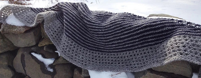 Sumner Shawlette PDF pattern