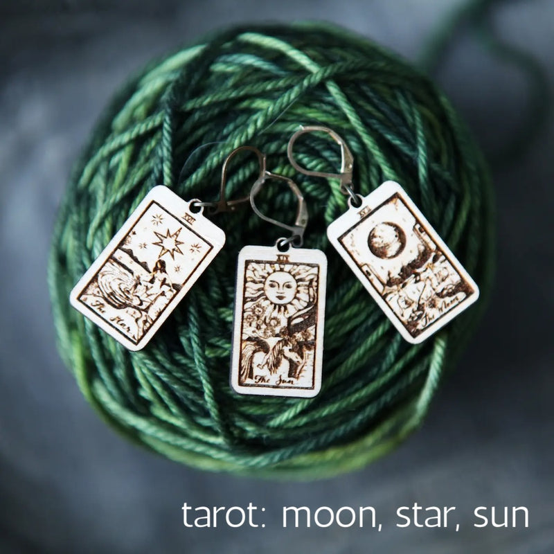 tarot cards :: moon star sun
