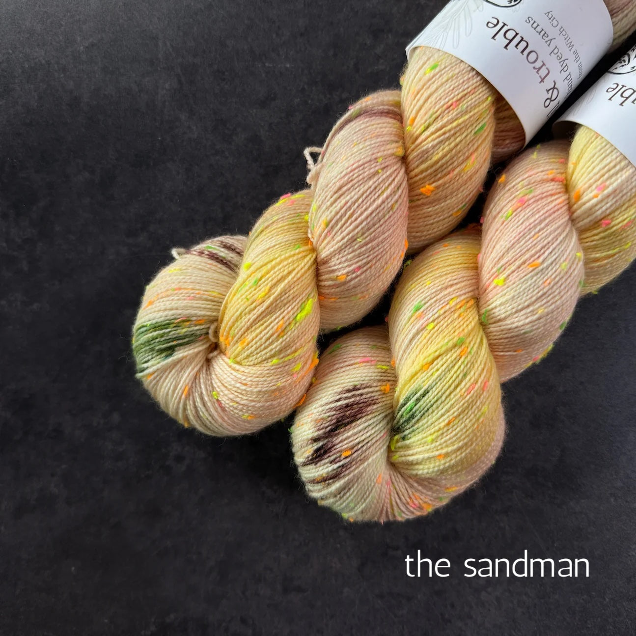 Confetti Neon by Toil & Trouble (fingering/sock)