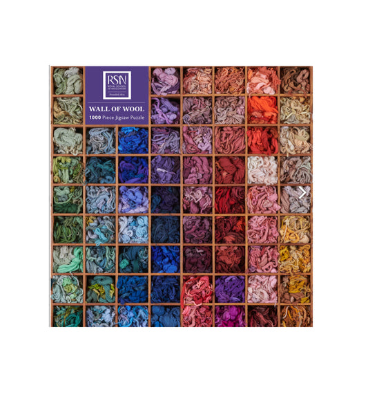 Wall of Wool 1000 Piece Jigsaw Puzzle
