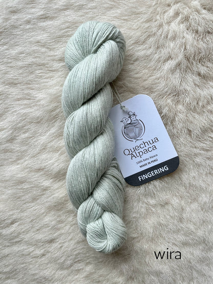 quechua alpaca fingering yarn wira