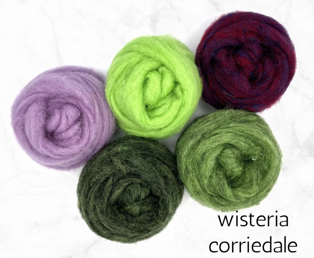 World of Wool Roving Bundles