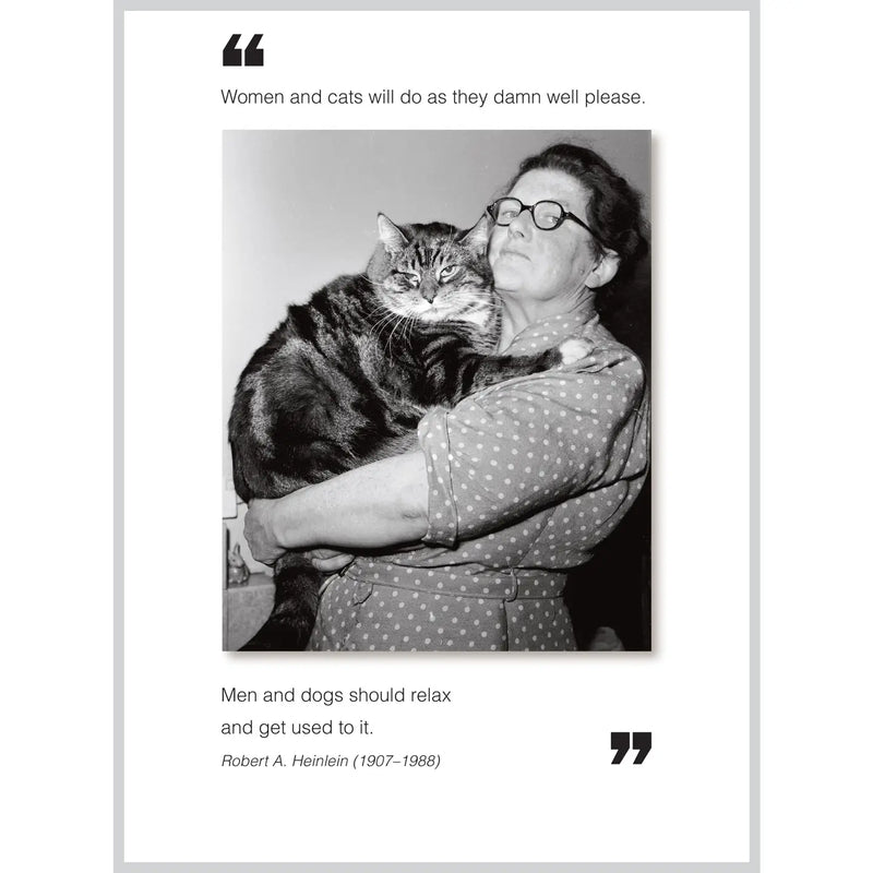 Women and cats / blank