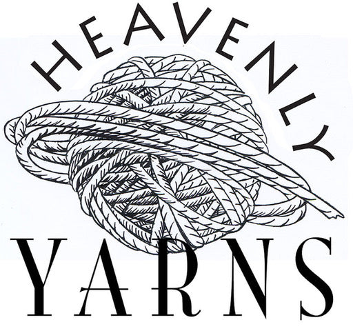 Heavenly Yarns blue tape measure