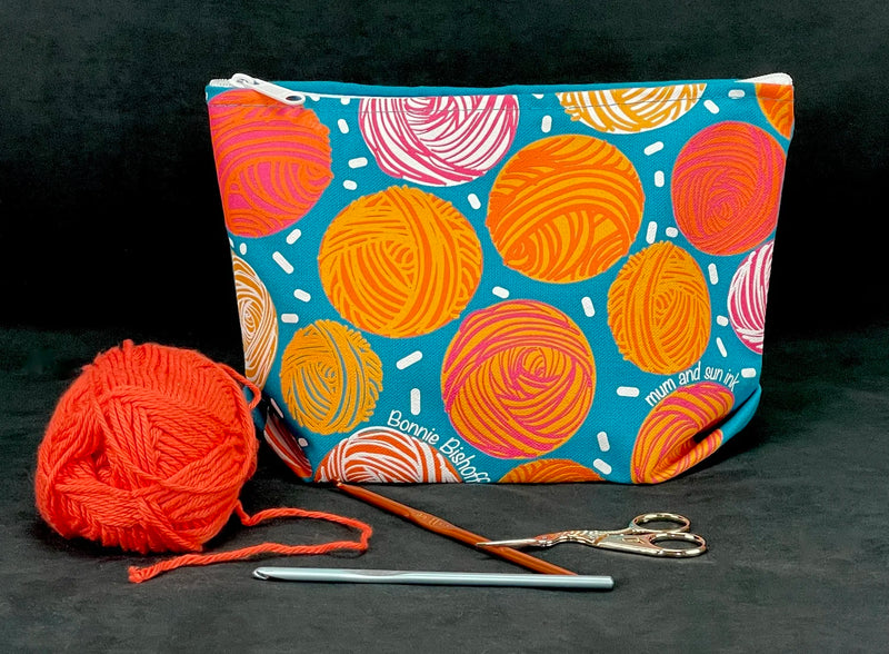 Ball of Yarn Zip Pouch