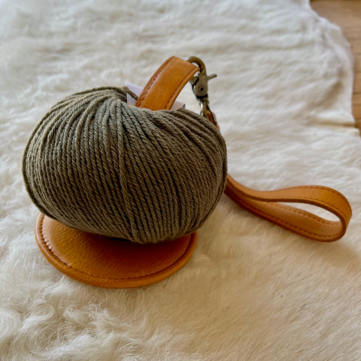 Re:designed project 94 yarn holder in yellow