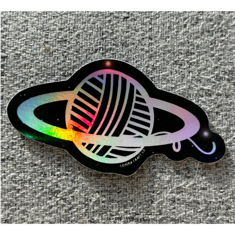 Vinyl Knitting Stickers by Comma Craft Co.