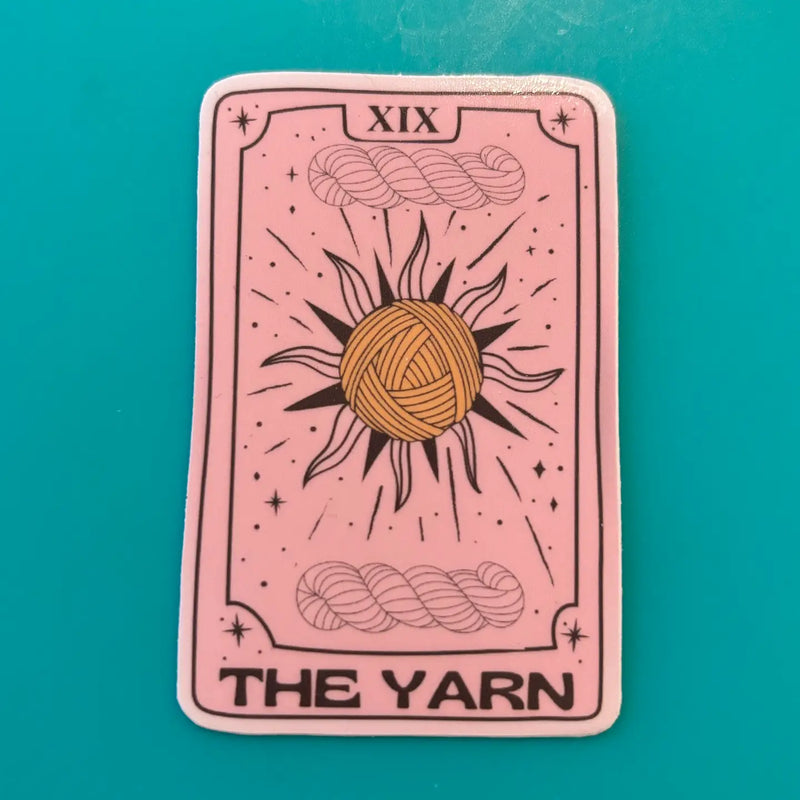 the yarn tarot card