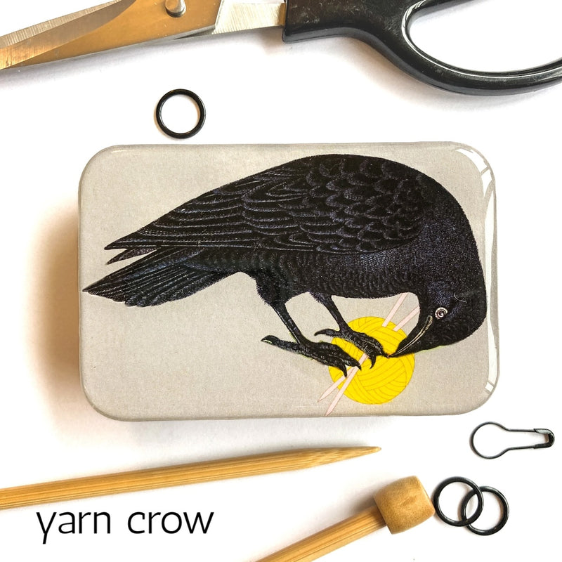 large :: yarn crow