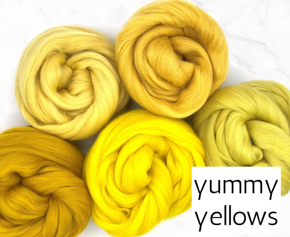World of Wool Roving Bundles