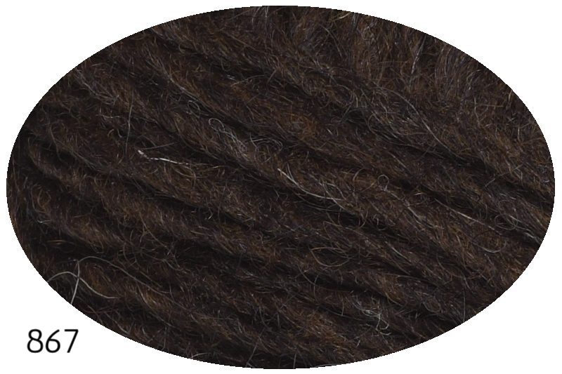 867 Dark Brown Chocolate (20+ 1 dyelots)