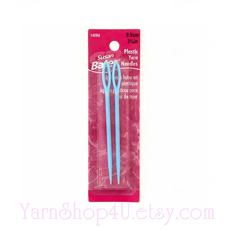 14084 Susan Bates Plastic Yarn Needles (3.75"- jumbo)