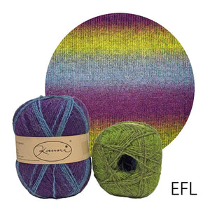 Kauni Effektgarn and Solids (sport/DK)