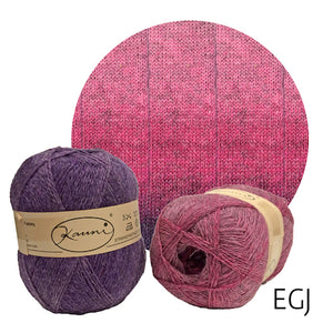 Kauni Effektgarn and Solids (sport/DK)