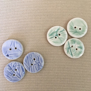 Ceramic Buttons by Betka Pottery