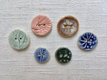 Load image into Gallery viewer, Ceramic Buttons by Betka Pottery
