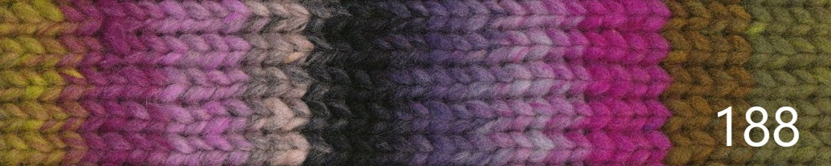Noro Kureyon (heavy worsted/aran)