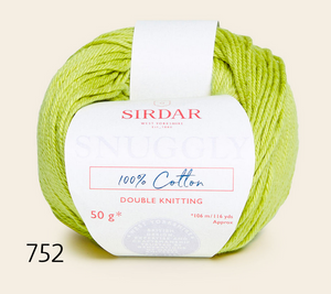 Sirdar Snuggly 100% cotton (dk)
