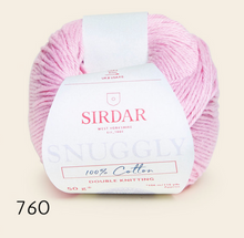Load image into Gallery viewer, Sirdar Snuggly 100% cotton (dk)
