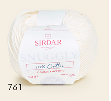 Load image into Gallery viewer, Sirdar Snuggly 100% cotton (dk)
