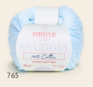 Sirdar Snuggly 100% cotton (dk)