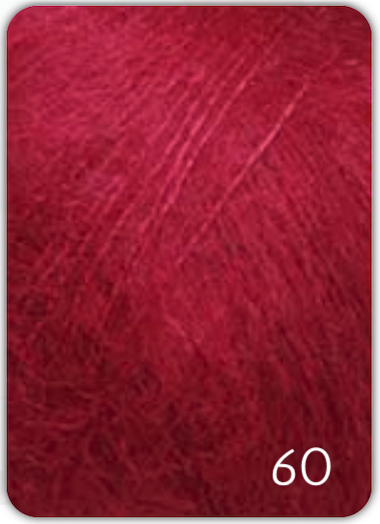 Lang Mohair Luxe silk mohair laceweight yarn in color 60
