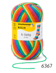 Regia 6-ply Sock Yarn (sport/dk)