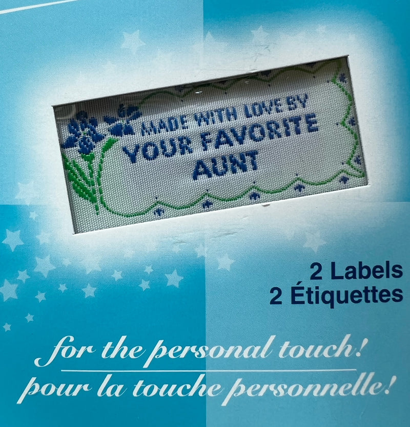 Made with love by YOUR FAVORITE AUNT