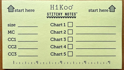 Knitting Post-It Brand Notes