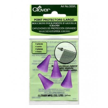 Clover silicone  point protectors -- large