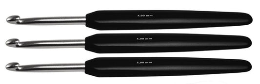 KnitPro Soft-Feel Silver Crochet Hooks by Knit Pro