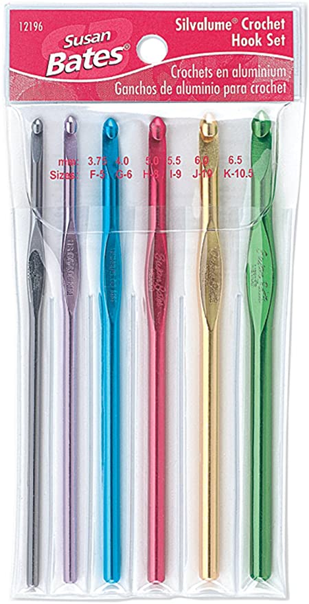 Crochet Set F-K US (3.75mm-6.5mm)